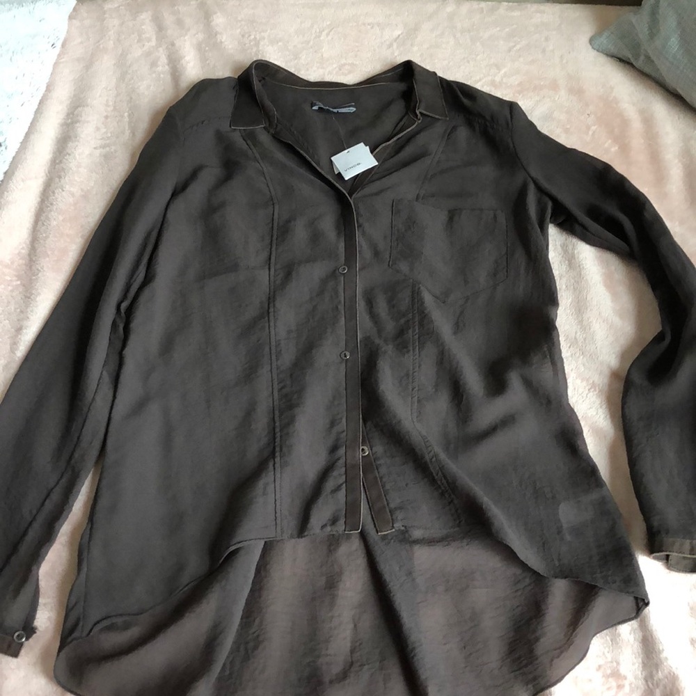 Vince blouse 100% silk